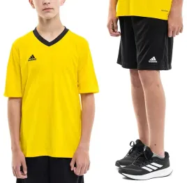 stroj-sportowy-adidas-entrada-22-komplet-dzieciecy-wf-koszulka-spodenki-128