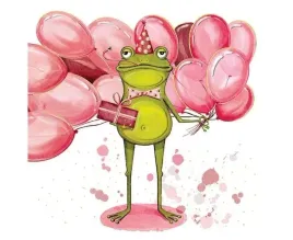 kartka-okolicznosciowa-zaba-z-balonami-15-x-15-cm-urodziny-koperta-polski