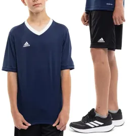 stroj-sportowy-adidas-entrada-22-komplet-dzieciecy-wf-koszulka-spodenki-128