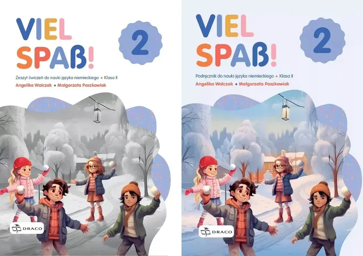 Viel Spas ! kl.2 PODRĘCZNIK + Zeszyt ćwiczeń Komplet Draco