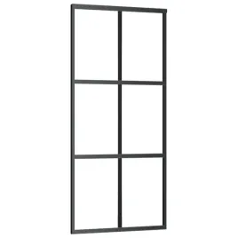 vidaxl-drzwi-przesuwne-szklo-esg-i-aluminium-90x205-cm-czarne