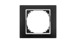 vestra-ramka-pojedyncza-czarny-chrom-3871-46