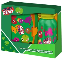 zestaw-lunch-box-dla-dzieci-crazy-dino-2-czesciowy-zielony-alu-tworzywo