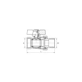 zawor-kulowy-kurek-3-4-dn20-mosiezny-ze-srubunkiem-i-dlawica-motylek-17mm-kod-producenta-art-2424-20-d-zawor-kulowy-kurek-3-4