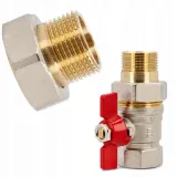 zawor-kulowy-kurek-3-4-dn20-mosiezny-ze-srubunkiem-i-dlawica-motylek-17mm-stan-nowy-cechy-dodatkowe-posiada-atest-do-kontaktu-z-woda-pitna