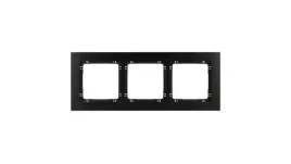 deco-ramka-uniwersalna-potrojna-aluminium-szczotkowane-ramka-czarna-spo