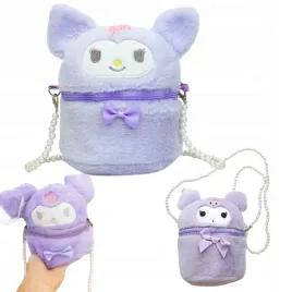2-x-mala-torebeczka-pluszowa-kuromi-sanrio-z-odzobnym-paskiem-z-perel-kufer