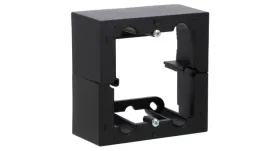 simon-10-puszka-natynkowa-pojedyncza-skladana-glebokosc-40-mm-czarny-mat