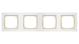 santra-ramka-czterokrotna-ip20-bialy-zloty-4174-27