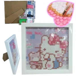 2-x-zestaw-kuromi-hello-kitty-malowania-wyklejania-diamentami-na-plotnie-di