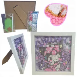 2-x-zestaw-kuromi-sanrio-do-malowania-wyklejania-diamentami-na-plotnie-diy