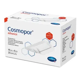 hartmann-cosmopor-advance-opatrunek-10-cm-x-6-cm-25-szt