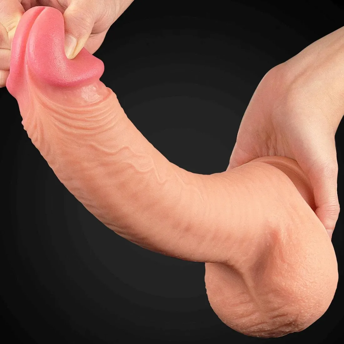 2-x-dildo-12-dual-layered-platinum-silicone-cock-stan-nowy