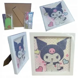 2-x-zestaw-kuromi-sanrio-do-malowania-wyklejania-diamentami-na-plotnie-diy