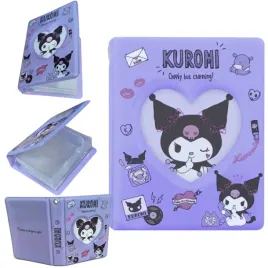 2-x-album-na-karty-kuromi-sanrio-segregator-klaser-kieszonkowy-20-kart-kuro