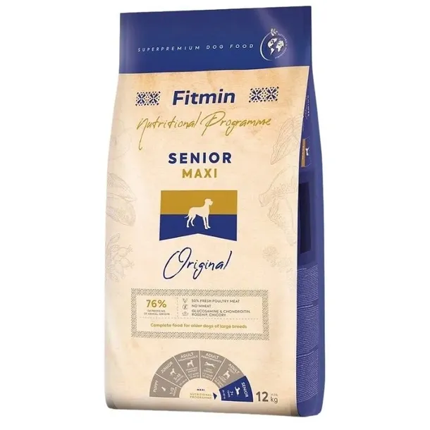 Fitmin Dog Maxi Senior Karma dla starszych psów ras olbrzymich 12kg
