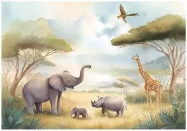 fototapeta-dla-dzieci-dzungla-zwierzeta-tapeta-do-pokoju-dziecka-300x210