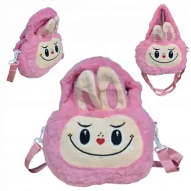 2-x-torebka-the-monsters-anime-pluszowa-torebeczka-na-ramie-z-paskiem-labu