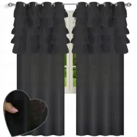 2-x-firana-gotowa-z-falbanami-czarna-przelotki-falbana-woal-salon-145x250-l