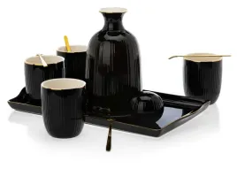 karafka-ceramiczna-dzbanek-fajans-zestaw-4-szklanki-kubki-lyzeczki-taca