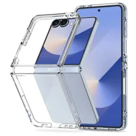 etui-tech-protect-flexair-hybrid-samsung-galaxy-z-flip-7-clear