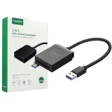 2-x-adapter-usb-ugreen-czytnik-kart-sd-microsd-certyfikat-ce-weee