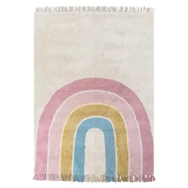 dywan-dzieciecy-bawelniany-w-tecze-140-x-200-cm-bezowy-i-wielokolorowy-tata