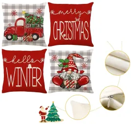 swiateczne-poszewki-dekoracyjne-na-poduszki-45x45-cm-zestaw-4-szt-czerwone