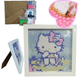 2-x-zestaw-kuromi-hello-kitty-malowania-wyklejania-diamentami-na-plotnie-di