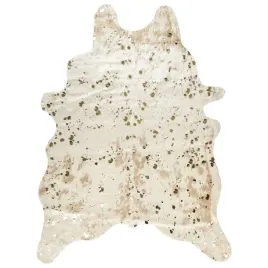 dywan-ekoskora-w-laty-150-x-200-cm-bezowy-ze-zlotym-bogong