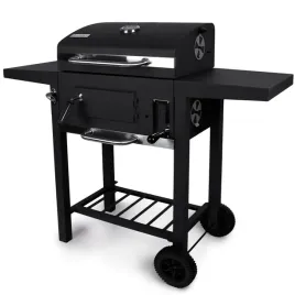 grill-ogrodowy-tradycyjny-weglowy-zamykany-3-polki-2-kolka-termometr-czarny