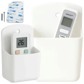 uchwyt-scienny-wieszak-organizer-na-pilota-tv-audio-led-bialy-samoprzylepny