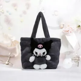 2-x-torebka-pluszowa-kuromi-sanrio-z-postacia-torba-na-ramie-miekka-lekka-s