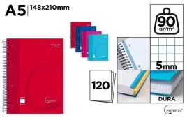 notatnik-a5-120k-kolowy-kratka-mix