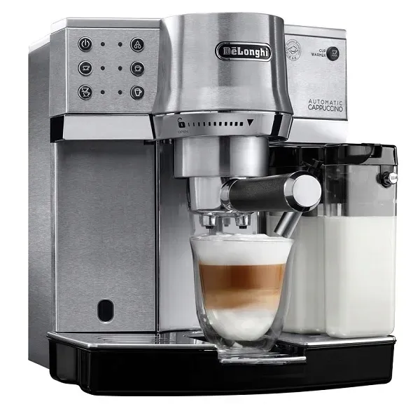 Kolbowy ekspres ciśnieniowy do kawy z pojemnikiem DeLonghi EC860.M