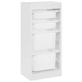 regal-z-4-pojemnikami-bialy-tobin