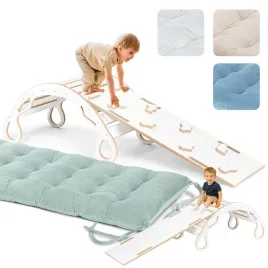 bujak-drewniany-montessori-zjezdzalnia-poducha-prezent-na-roczek-zestaw-xl