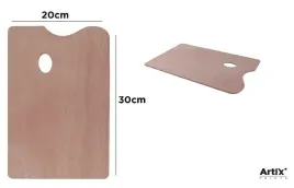 paleta-malarska-prostokatna-drewniana-20x30cm