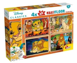 puzzle-maxifloor-4x48-disney-krol-lew