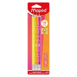 olowek-z-gumka-hb-neon-3szt-maped