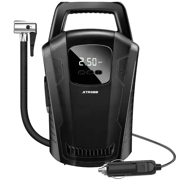 2-x-kompresor-samochodowy-12v-do-10-barow-manometr-z-wyswietlaczem-3-konc-stan-nowy-waga-z-opakowaniem-1-1-kg