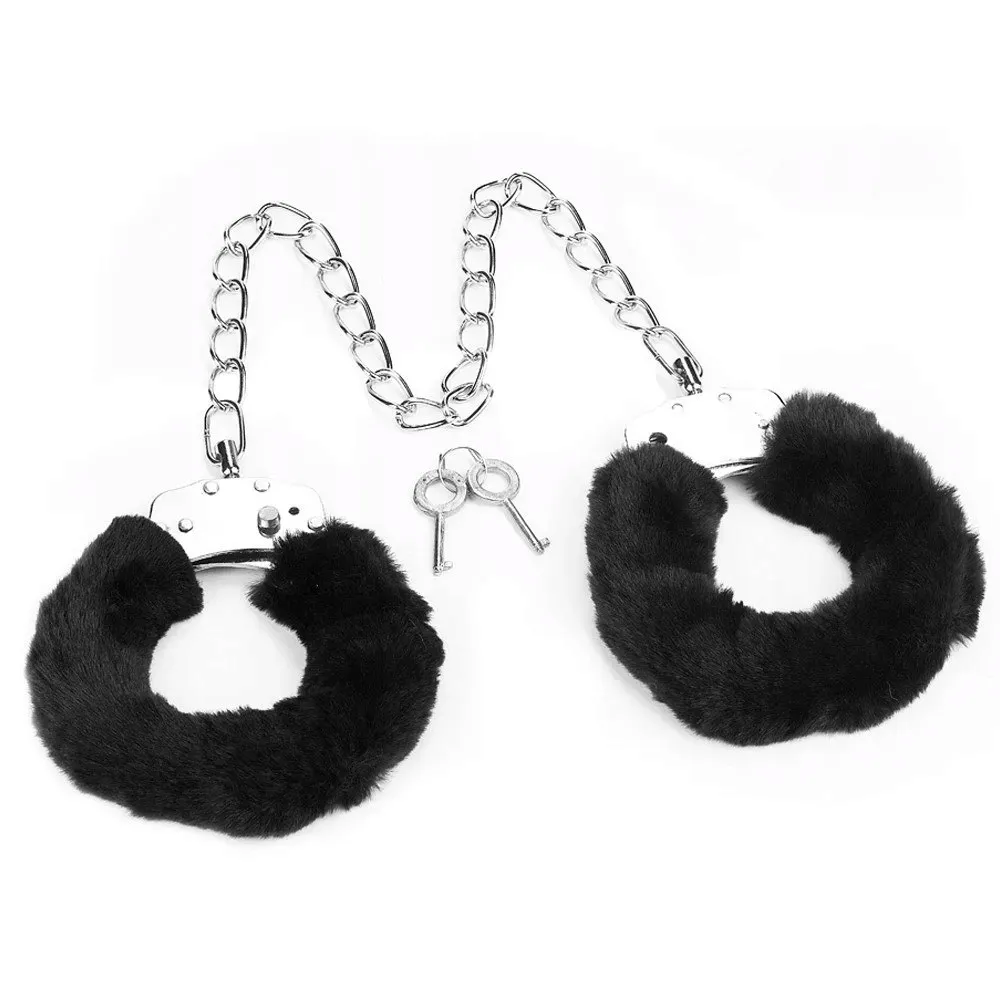 2-x-kajdanki-fluffy-leg-cuffs-czarne