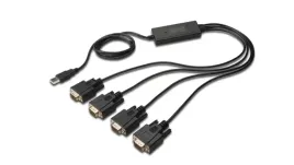 konwerter-adapter-usb-2-0-do-4x-rs232-db9-z-kablem-15m-da-70159
