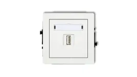 deco-mechanizm-ladowarki-usb-pojedynczej-5v-1a-bialy-mat-25dcusb-1