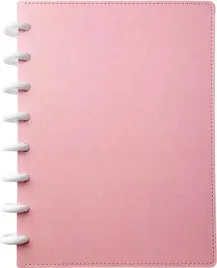 notatnik-a5-z-systemem-dyskow-rozowy