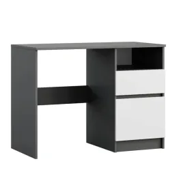 biurko-antracyt-bialy-komputerowe-mlodziezowe-stolik-szuflady-100cm