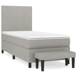 vidaxl-lozko-kontynentalne-z-materacem-jasnoszare-tkanina-90x190-cm