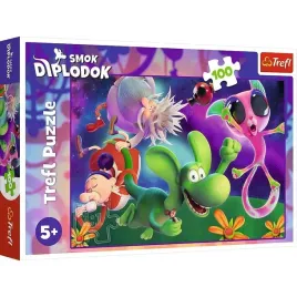 puzzle-100-smok-diplodok-i-przyjaciele-trefl