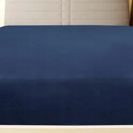 vidaxl-przescieradlo-granatowe-140x200-cm-dzersej-bawelniany