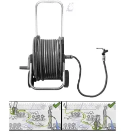 wozek-alu-waz-ogrodowy-4-warstwowy-1-2-50-m-best-polska-pistolet-zraszacz